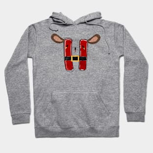 Letter H - Christmas Letter Hoodie